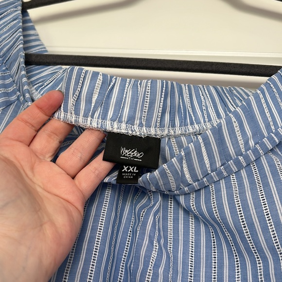 Beautiful Blue Off The Shoulder Top - Picture 3 of 5